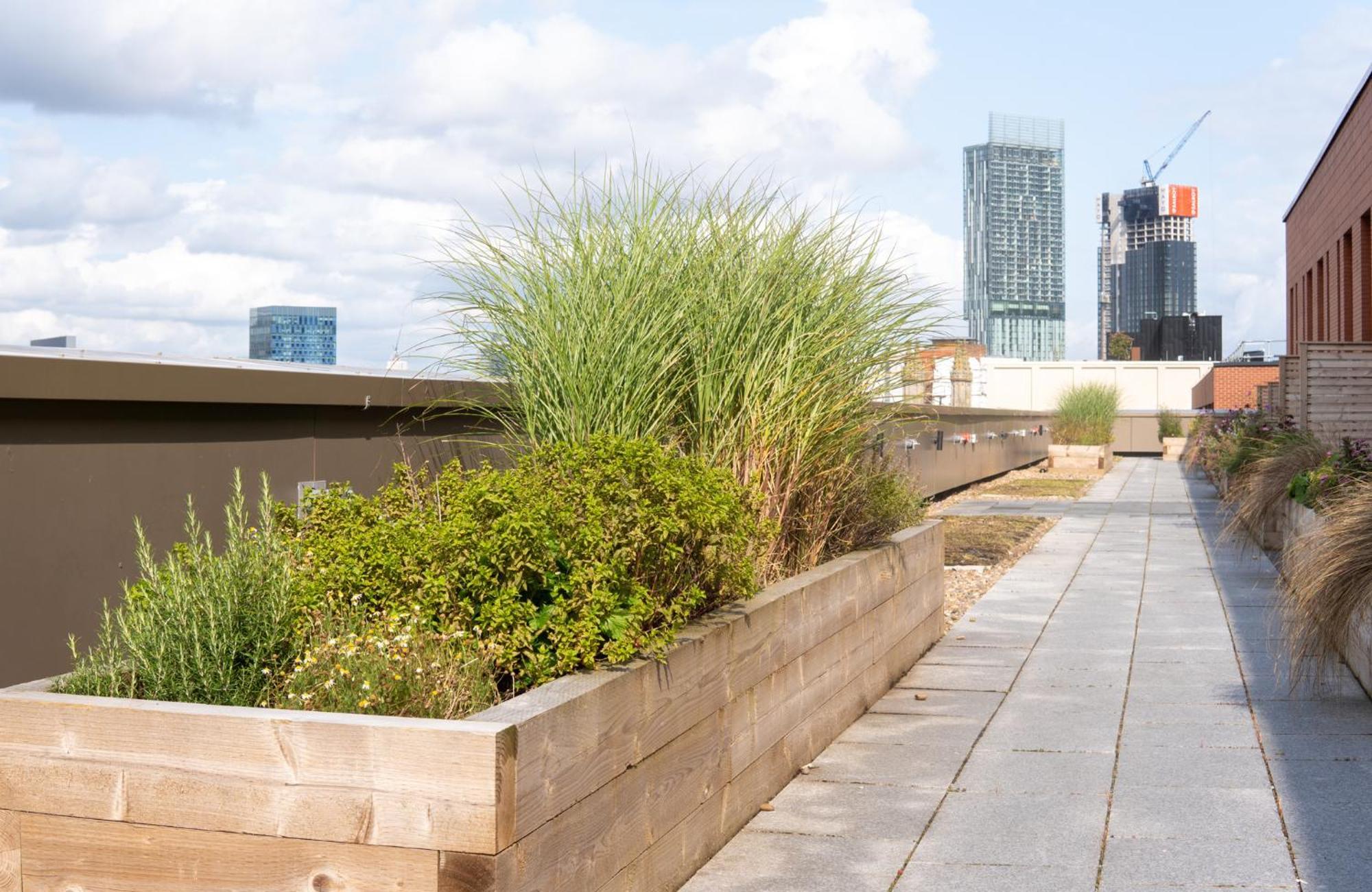 3Br Manchester Penthouse - Sky Garden & City Views Bagian luar foto